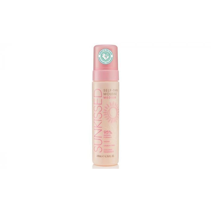 Sunkissed Self Tan Mousse Medium 200ml main product photo