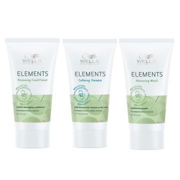 Wella Elements Renewing Shampoo + Conditioner + Mask 30ml