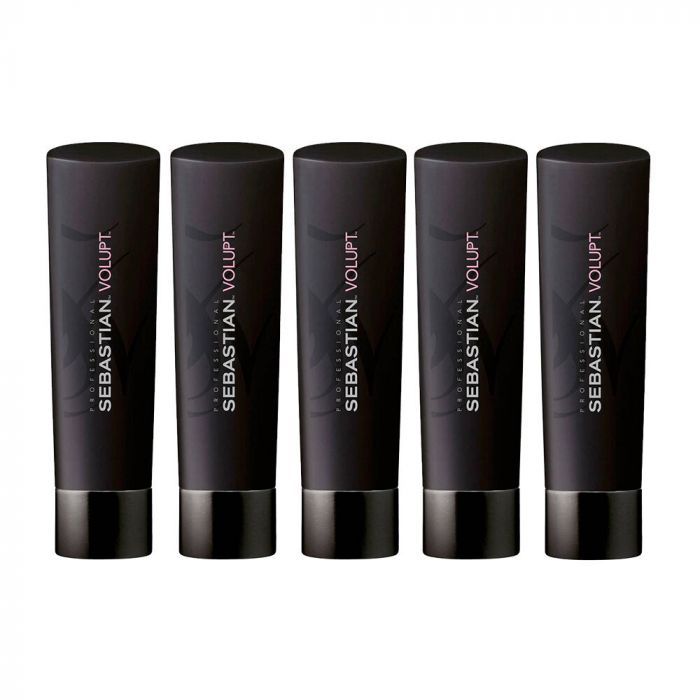 5x Sebastian Volupt Shampoo 250ml main product photo