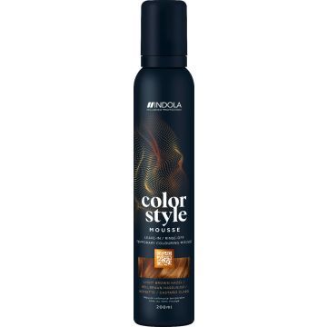 Indola Color Style Mousse Light Brown Hazel 200ml