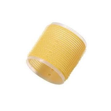 Comair Kleefrollers Jumbo 66mm geel 6st