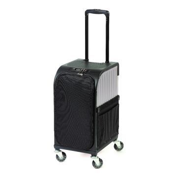 Sibel Trolley koffer titanium zilver