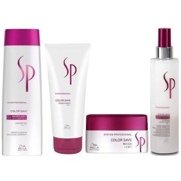 Gekleurd haar pakket Wella SP Color Save