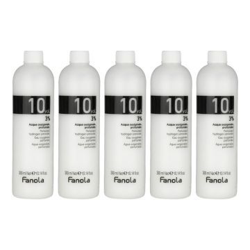 5x Fanola Waterstof 3% (10 volume) 300ml