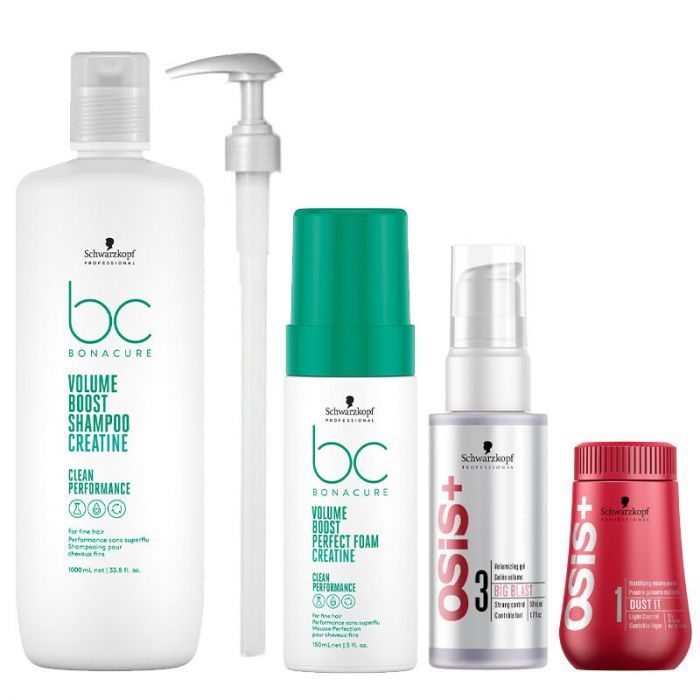 Futloos haar pakket Schwarzkopf Bonacure Volume Boost main product photo