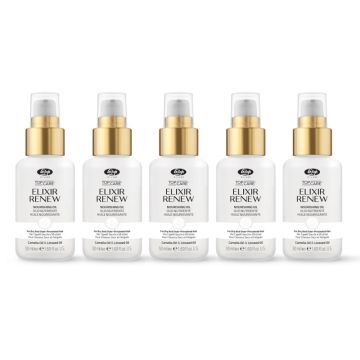 5x Lisap Top Care Elixir Renew Nourishing Oil 50ml