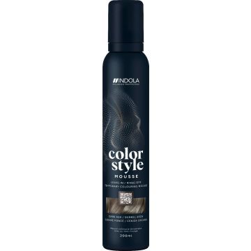 Indola Color Style Mousse Dark Ash 200ml