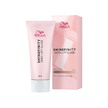 Wella ShineFinity Zero Lift Glaze 06/0 Natural Brandy 60ml
