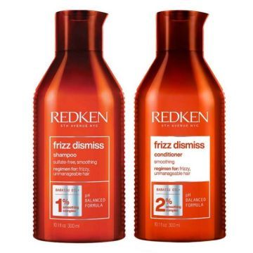 Redken Frizz Dismiss Reno Shampoo 300ml + Conditioner 300ml