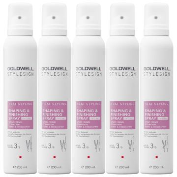 5x Goldwell StyleSign StyelSign Shaping & Finishing Spray 200ml