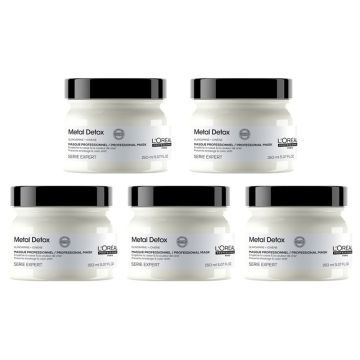 5x L'Oréal Metal Detox Mask 150ml
