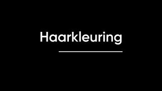 Haarkleuring