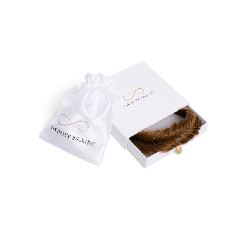 Infinity Braids Fishtail Braid Jolie Apricot Amber