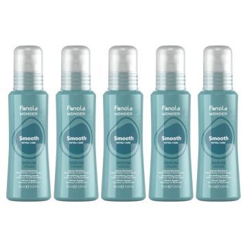 5x Fanola Wonder Smooth Serum 100ml