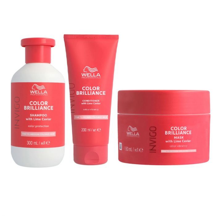 Gekleurd haar pakket fijn/normaal Wella Invigo Color Brilliance main product photo