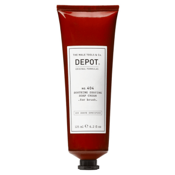 Depot 404 Soothing Shaving Soap Cream For Brush  125ml