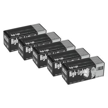 5x Sibel Aluminium Folie 15MU 15cmx100m