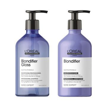 L'Oréal Serie Expert Blondifier Shampoo 500ml + Conditioner 500ml