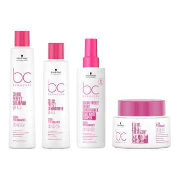 Gekleurd haar pakket Schwarzkopf Bonacure Color Freeze