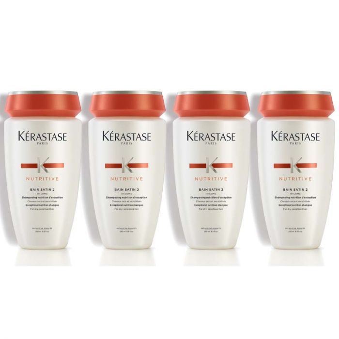 Kerastase Nutritive Bain Satin No. 2 4x 250ml - 1000ml main product photo