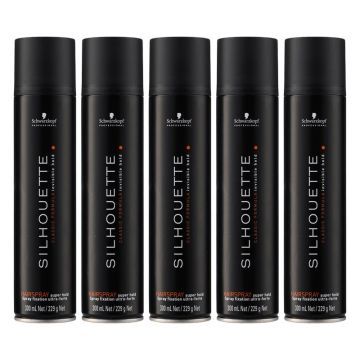 10x Schwarzkopf Silhouette Super Hold Spray 300ml
