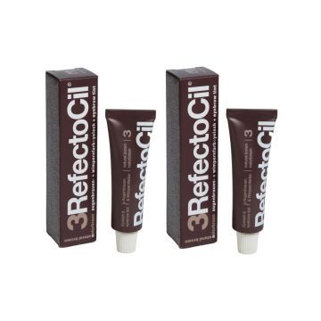 2x Refectocil 3 Natuurbruin 15ml