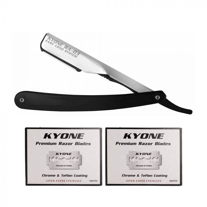 Kyone Easy load Razor (incl. 10 mesjes) + 2x gratis Kyone Double Blades 1x10 main product photo