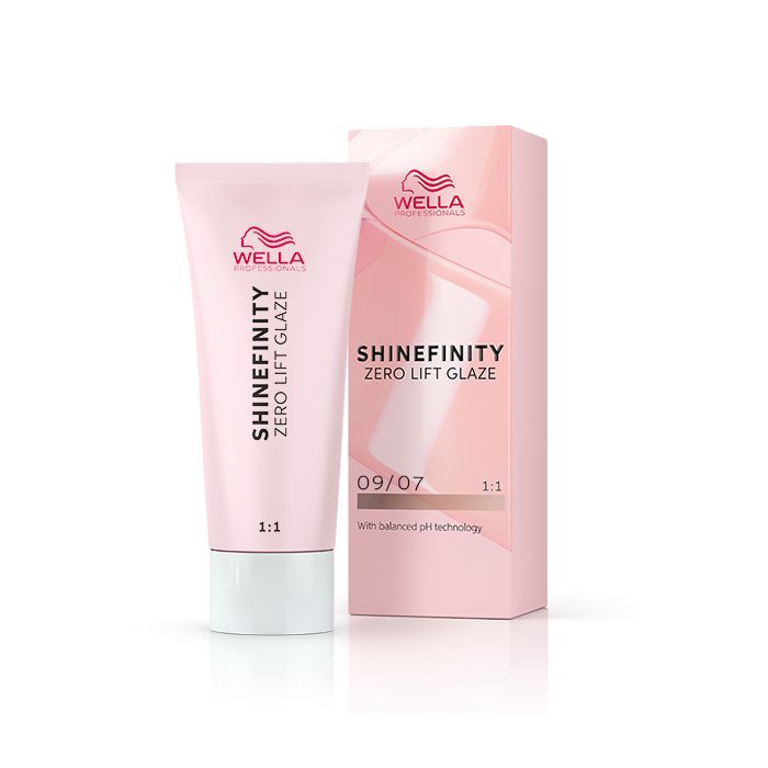 Wella ShineFinity Zero Lift Glaze 09/07 Beige Sand 60ml main product photo