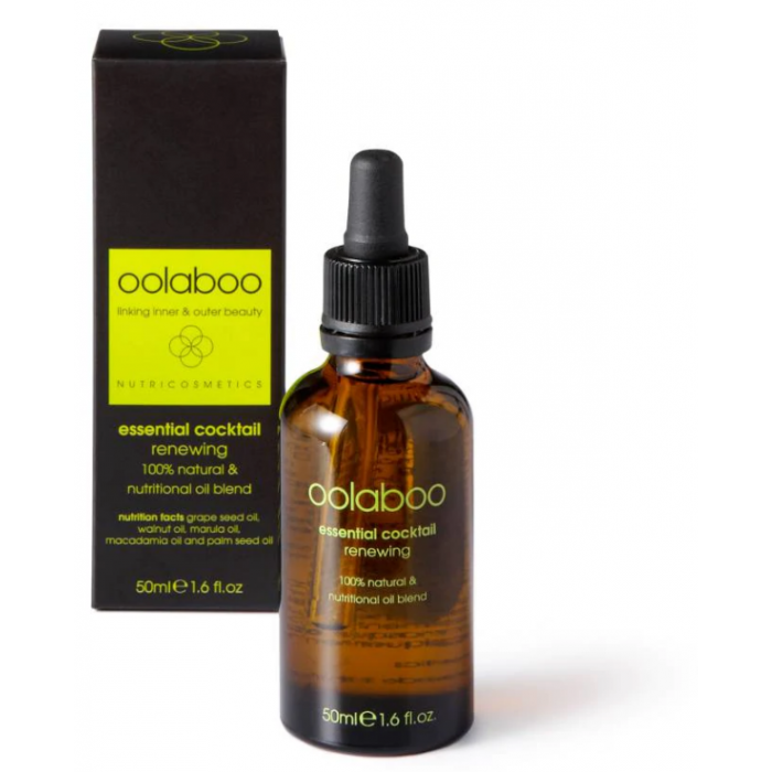 Oolaboo Essential Cocktail 100% Natural & Nutritional Renewing Oil Blend 50ml main product photo