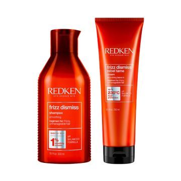 Redken Frizz Dismiss Reno Shampoo 300ml + Leave-in 250ml