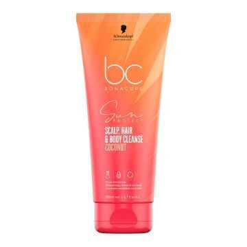 Schwarzkopf BC Sun 3-in-1 Scalp, Hair & Body Cleanse 200ml