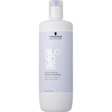 Schwarzkopf BlondMe Bond Repair Purple Shampoo