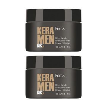 2x KIS KeraMen Pom8 Pommade 150ml