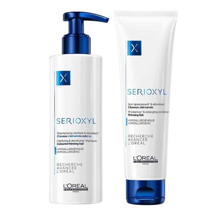 L'Oréal Serioxyl Shampoo Natürliches dünner werdendes Haar 250 ml + Spülung 150 ml main product photo