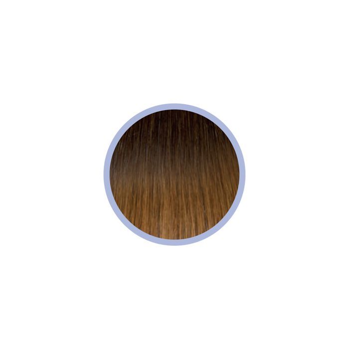 Seiseta Keratin Fusion 6/27 Chocoladebruin/ Midden Goudblond - Ombré 40-45 cm main product photo