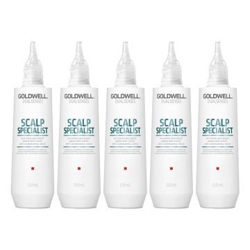 5x Goldwell Dualsenses Scalp Specialist Anti Hairloss Serum 150ml