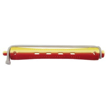 Comair Permanentwikkels lang geel/rood 9mm-12st