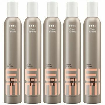 5x Wella EIMI Extra Volume Mousse 500ml