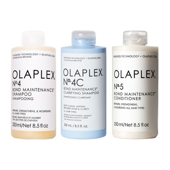 Beschadigd haar pakket Olaplex No.4 + 4C + 5 main product photo