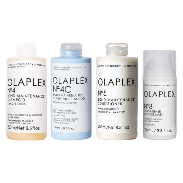 Beschadigd haar pakket Olaplex No.4 + 4C + 5 + 8 main product photo