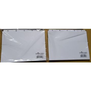 Comair Alfabetische registratie voor kaarten