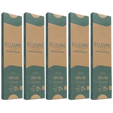10x Elleure Hair coloring paper 10x40cm