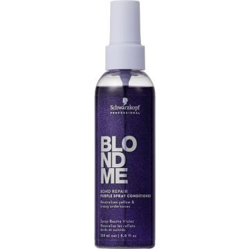 Schwarzkopf BlondMe Bond Repair Purple Spray Conditioner 150ml