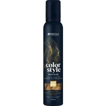 Indola Color Style Mousse Medium Blonde 200ml