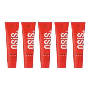 5 x Schwarzkopf OSiS+ Rock-Hard Instant Hold Glue 150ml