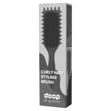 Doop Me & Brush Luxe Haarborstel Zwart
