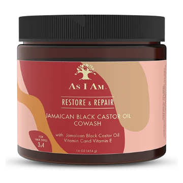 As I Am Restore & Repair Jamaican Black Castor Oil Co-Wash 454gr