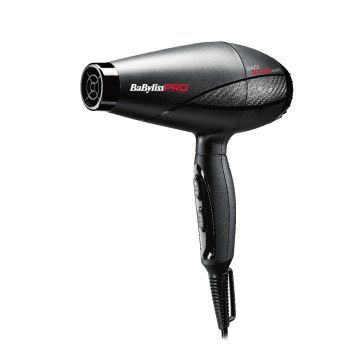 Babyliss PRO Black Star Ionic Dryer Zwart 2200W
