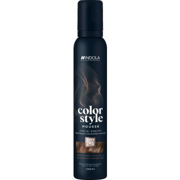 Indola Color Style Mousse Medium Brown 200ml