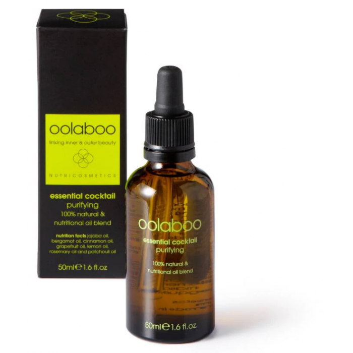 Oolaboo Essential Cocktail 100% Natural & Nutritional Purifying Oil Blend 50ml main product photo